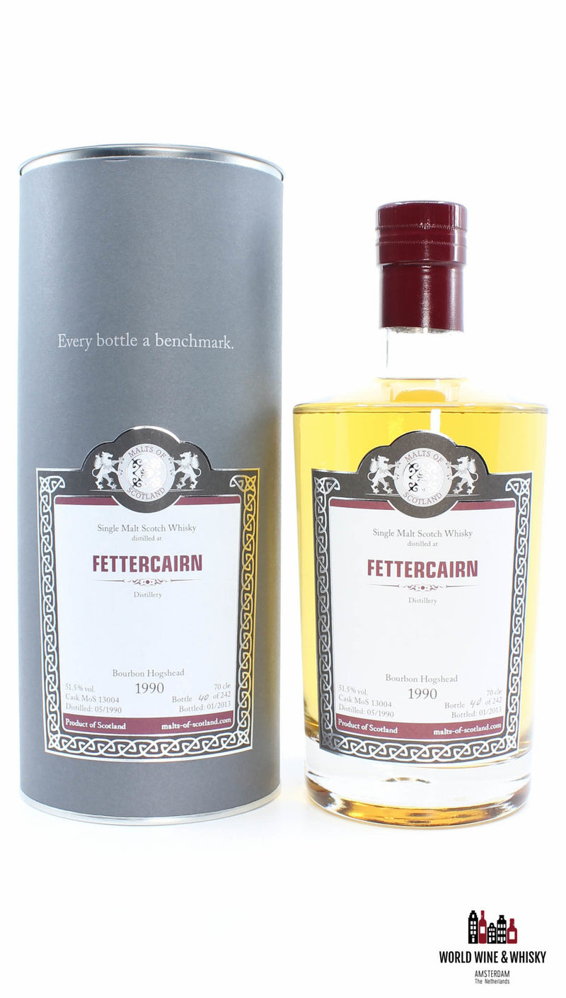 Fettercairn 1990 2013 - Cask MoS 13004 - Malts of Scotland 51,5% (1 van 242)