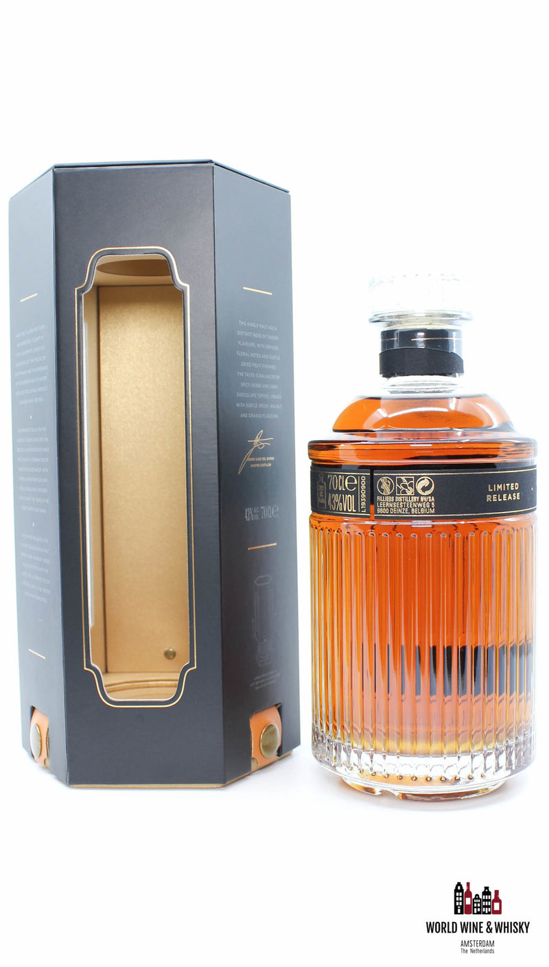 Filliers 10 Years Old 2019 - Batch 1 - Limited Release - Belgische Whisky 43% (1 van 2000)