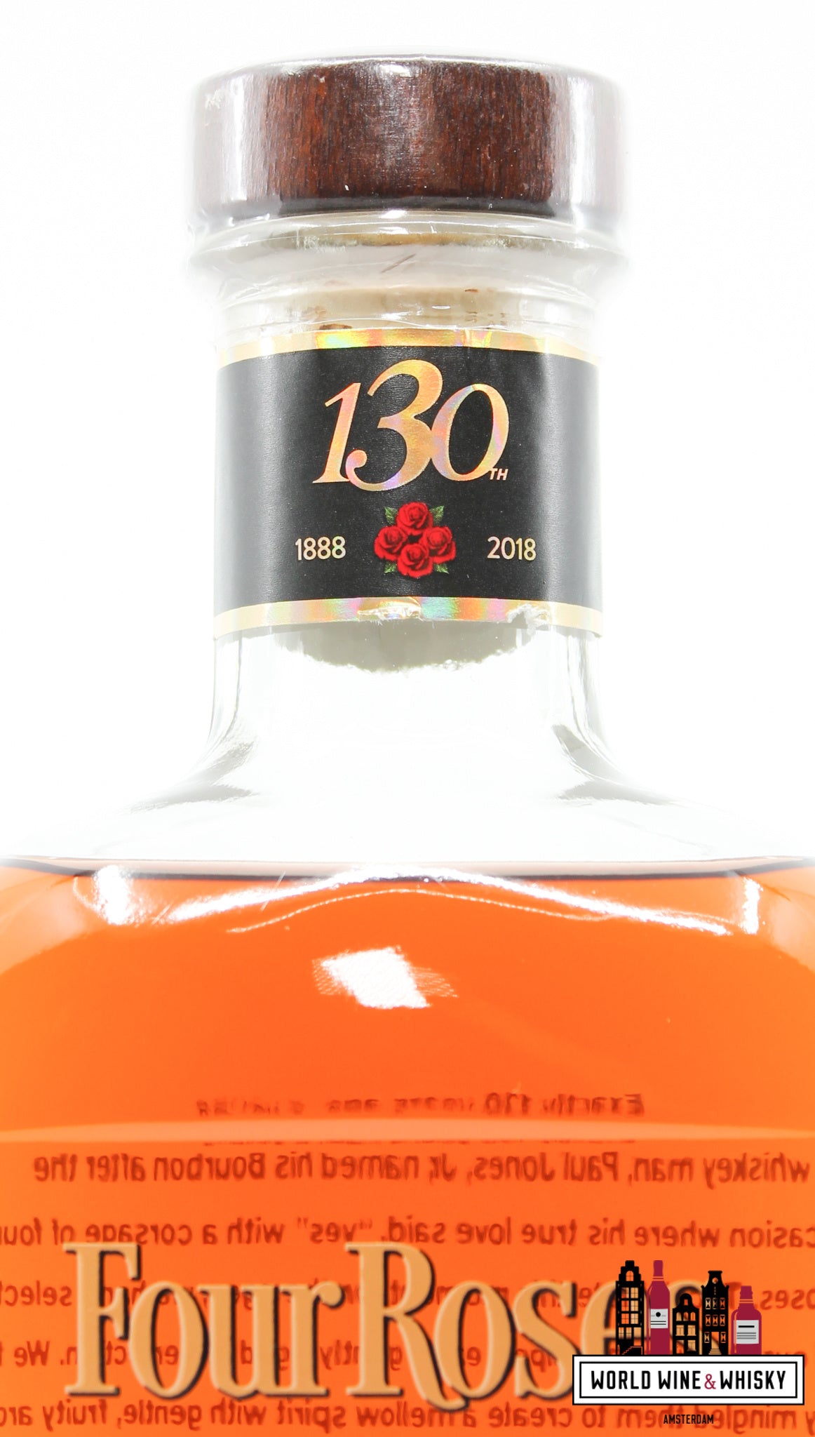 Four Roses 2018 - 130-jarig jubileum (1888-2018) - Kleine batch - Whisky op vatsterkte 54,2% (1 van 3804)