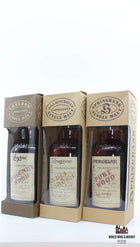 Complete set Springbank Wood Expression Collection - Hazelburn Longmorn - in totaal 16 flessen
