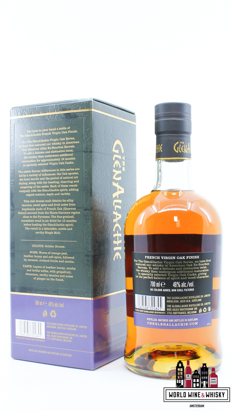 Glenallachie 10 jaar oud 2022 - Virgin Oak-serie - Franse eiken afwerking 48%