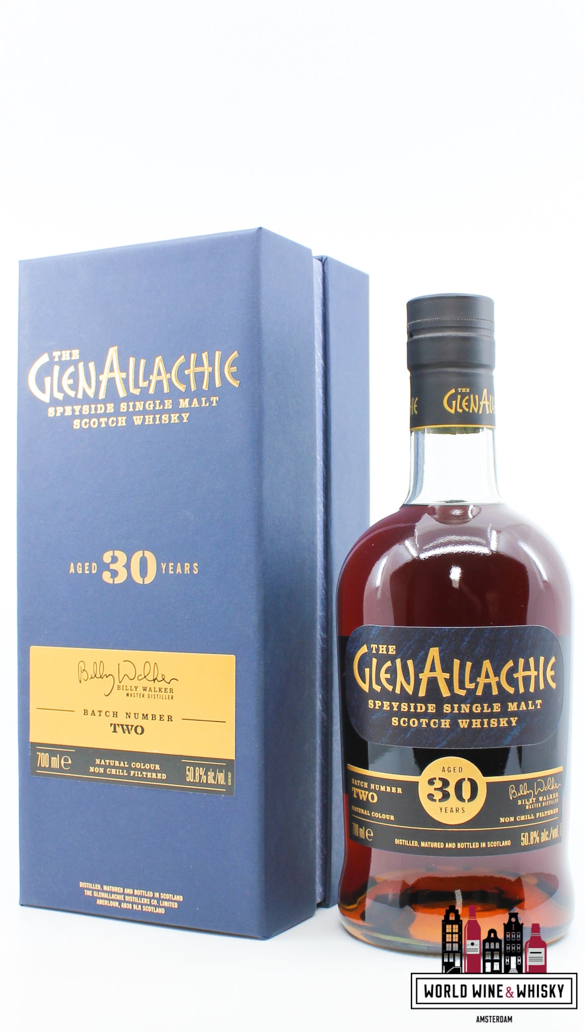 Glenallachie 30 jaar oud 2022 - Batchnummer twee 50,8% (1 van 2000)