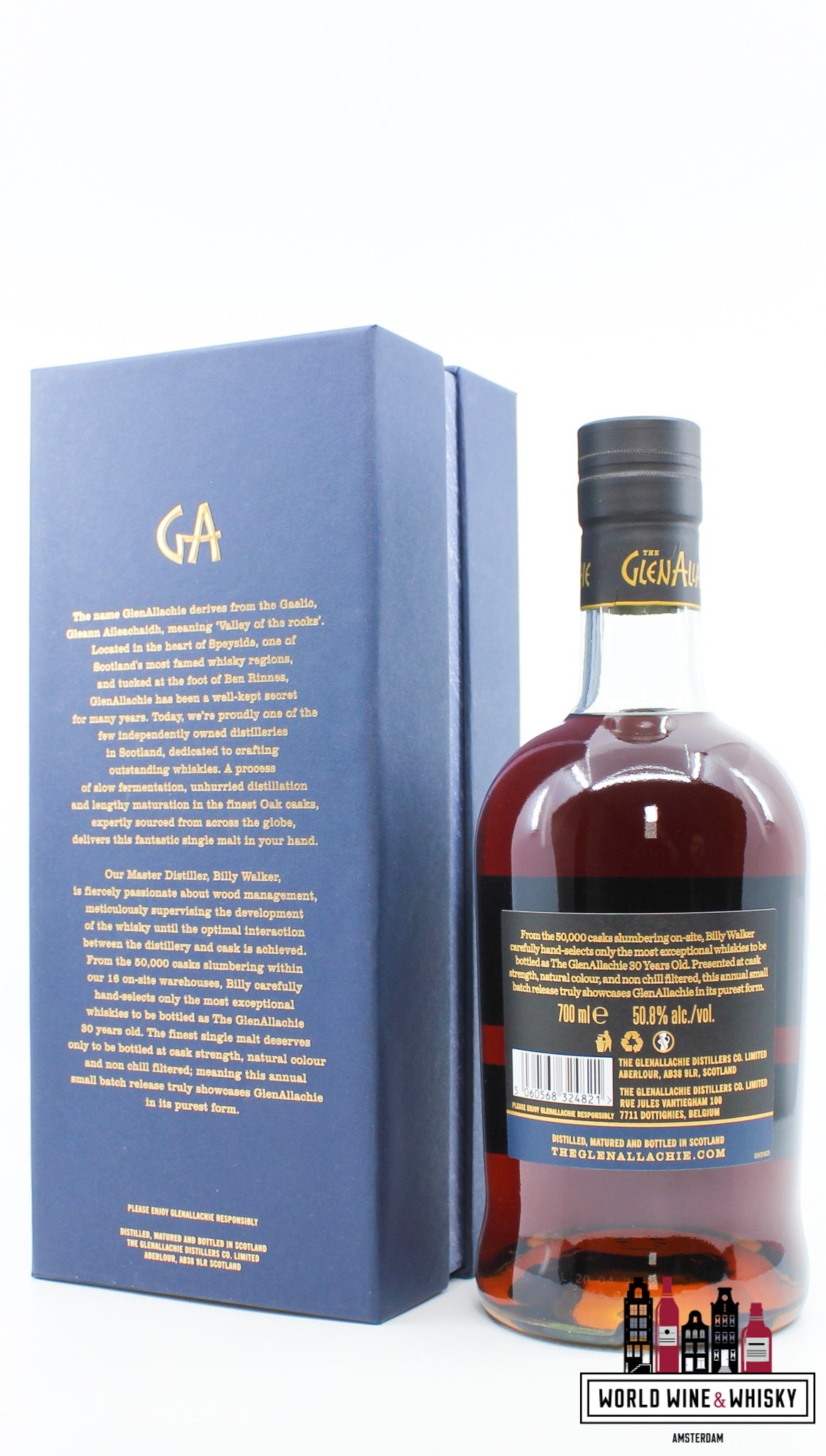 Glenallachie 30 jaar oud 2022 - Batchnummer twee 50,8% (1 van 2000)