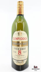 Glenfiddich Straight Malt 8 jaar oud - Gebotteld in 1960 - 86 US Proof