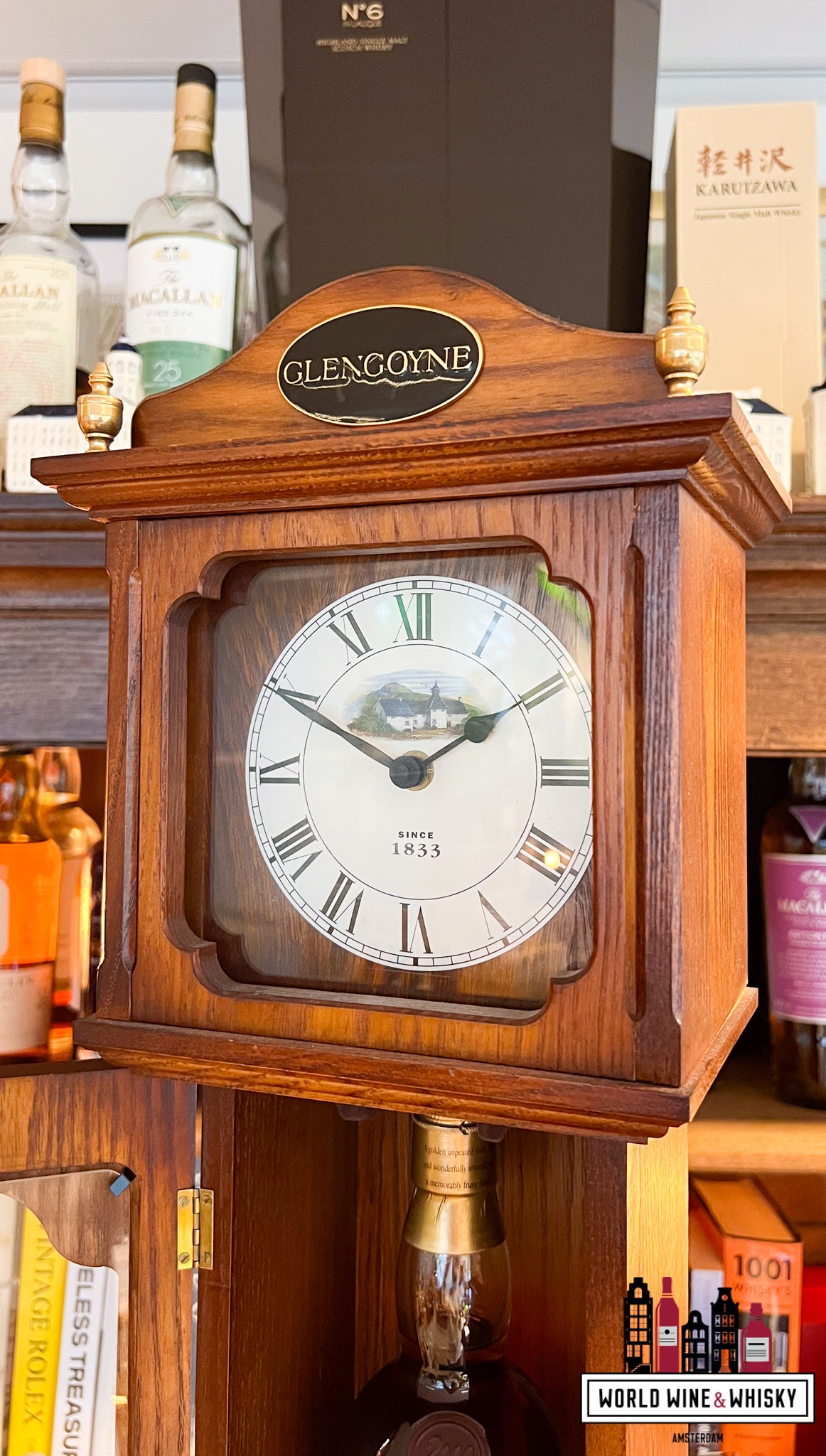 Glengoyne 30 jaar oud 1969 1999 - 2000 AD klok editie Millennium 51,3% (1 van 2000)