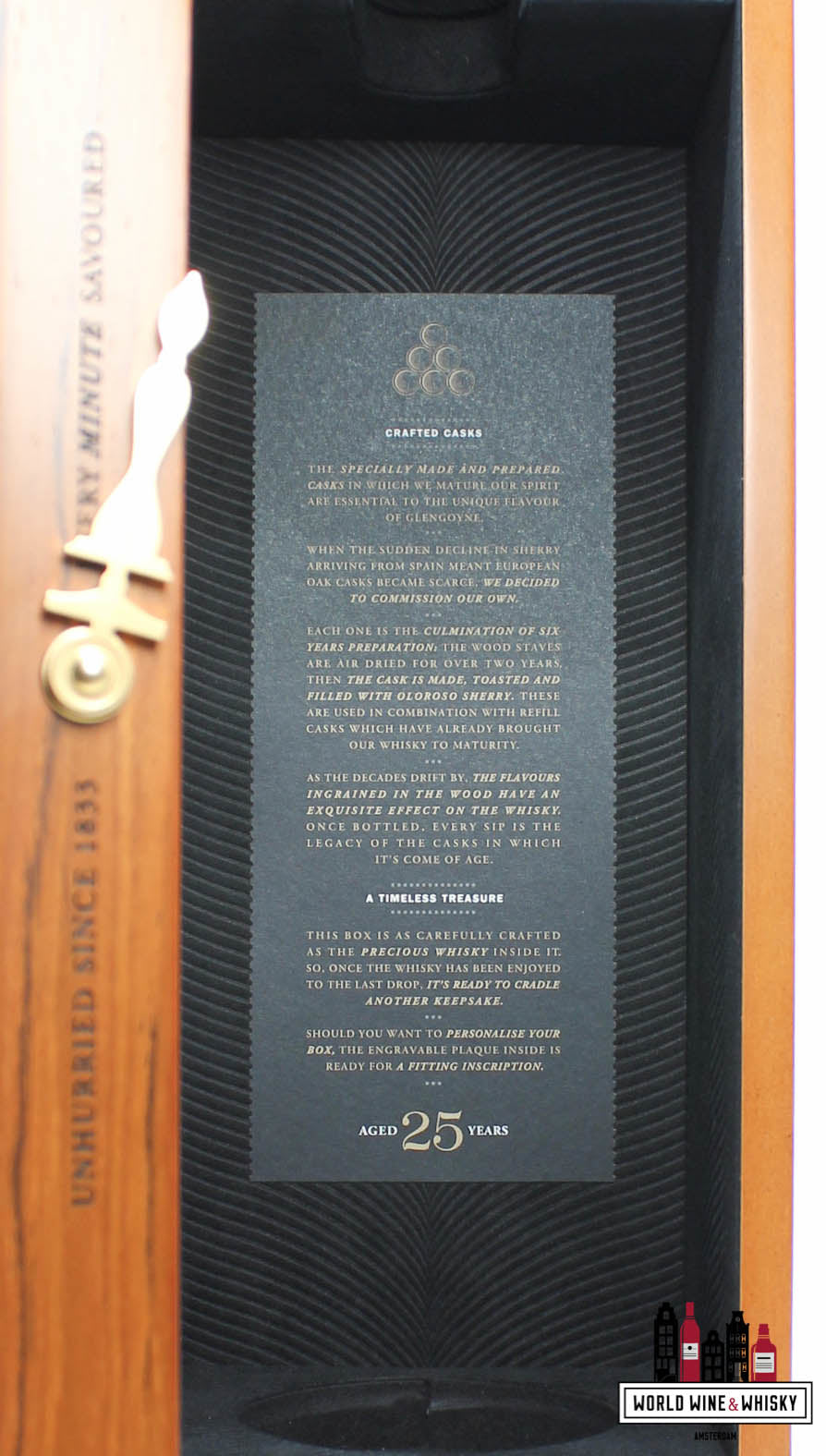 Glengoyne 25 Years Old 2020 - Beperkte release - Ongehaast sinds 1833 48%