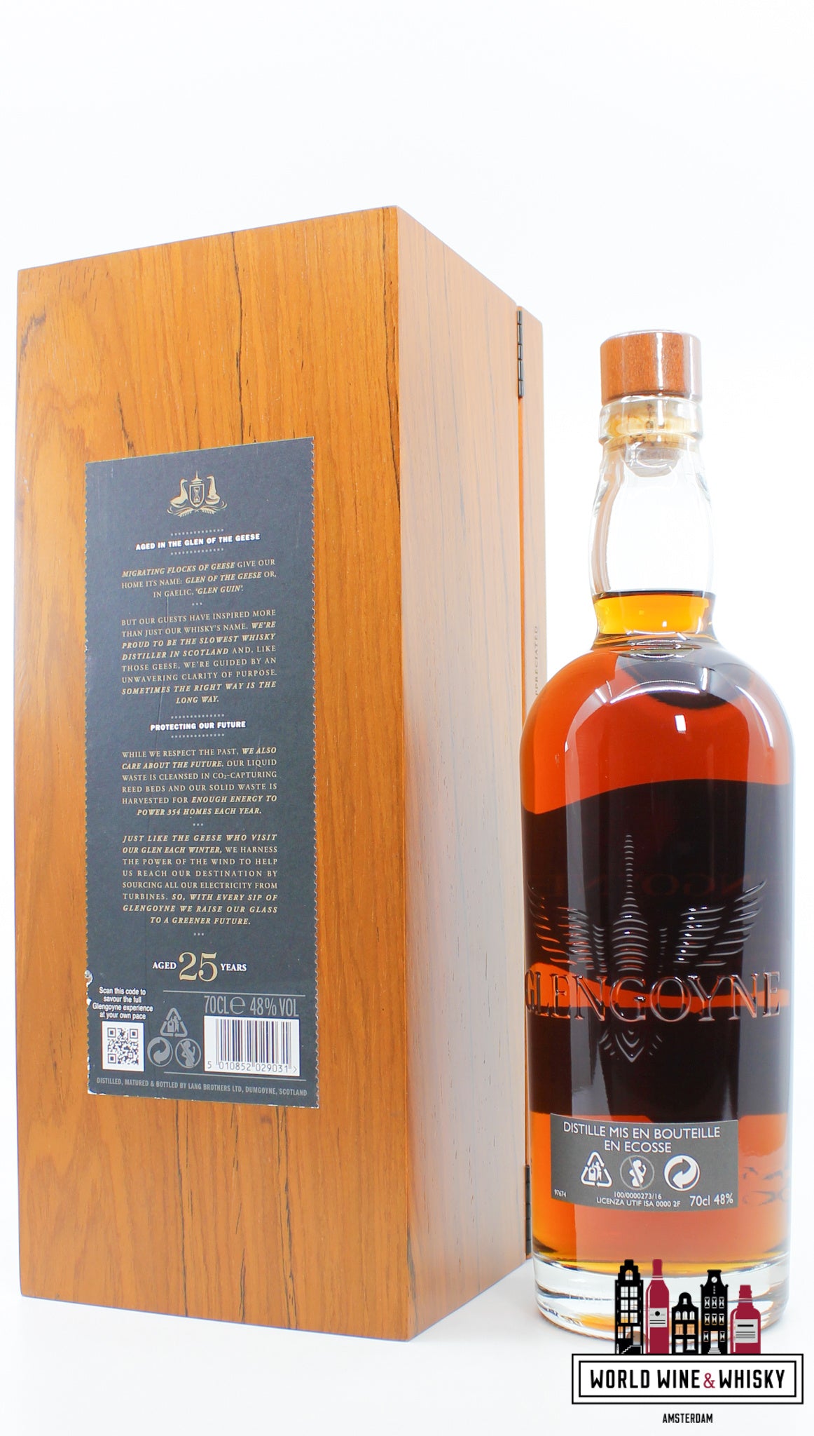 Glengoyne 25 Years Old 2020 - Beperkte release - Ongehaast sinds 1833 48%