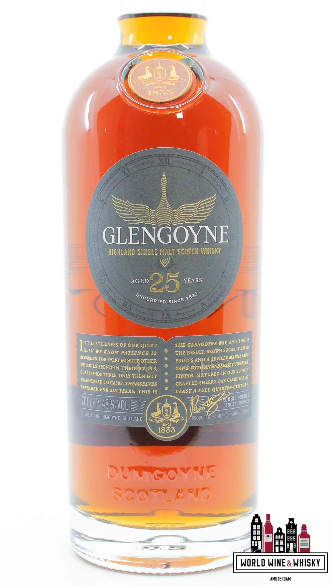 Glengoyne 25 Years Old 2020 - Beperkte release - Ongehaast sinds 1833 48%