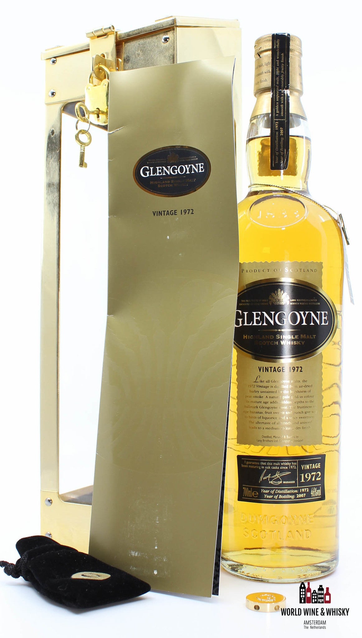 Glengoyne 35 jaar oud 1972 2007 Spirit Safe Edition 46%