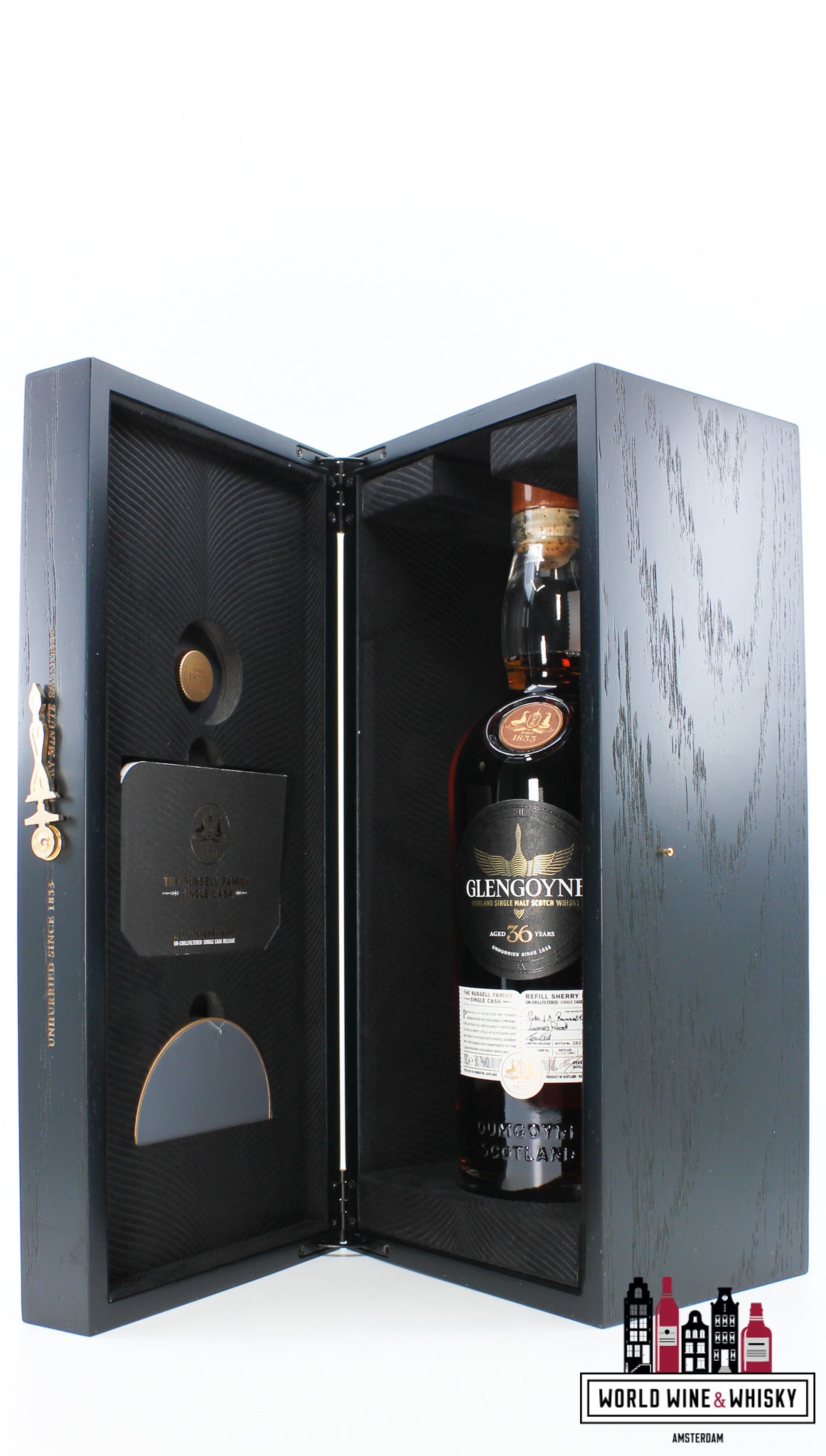 Glengoyne 36 jaar oud 1984 2021 - The Russell Family - Single Cask - Cask 1549 50,7% (1 van 402)