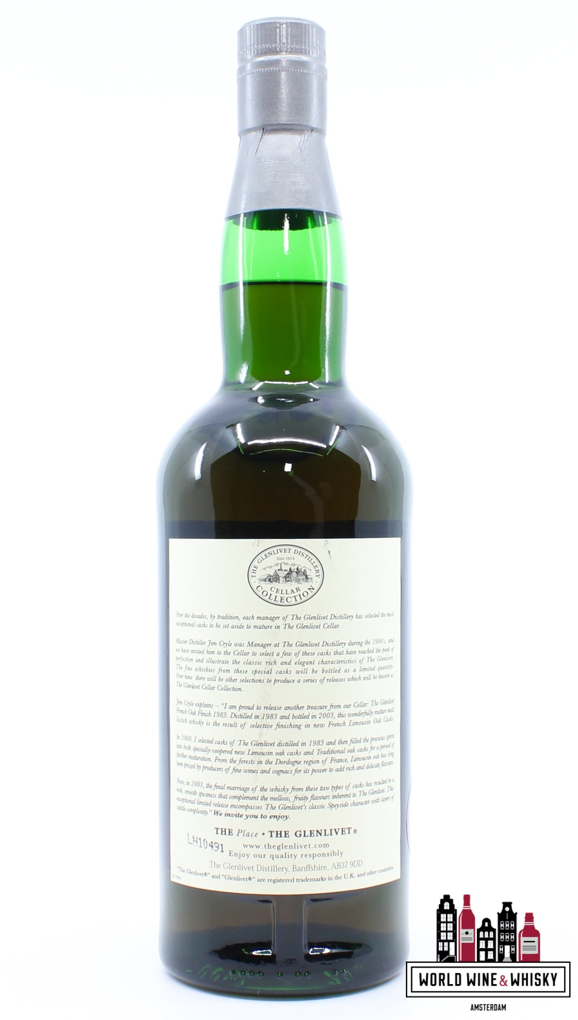 Glenlivet 20 jaar oud 1983 2003 Keldercollectie 46%
