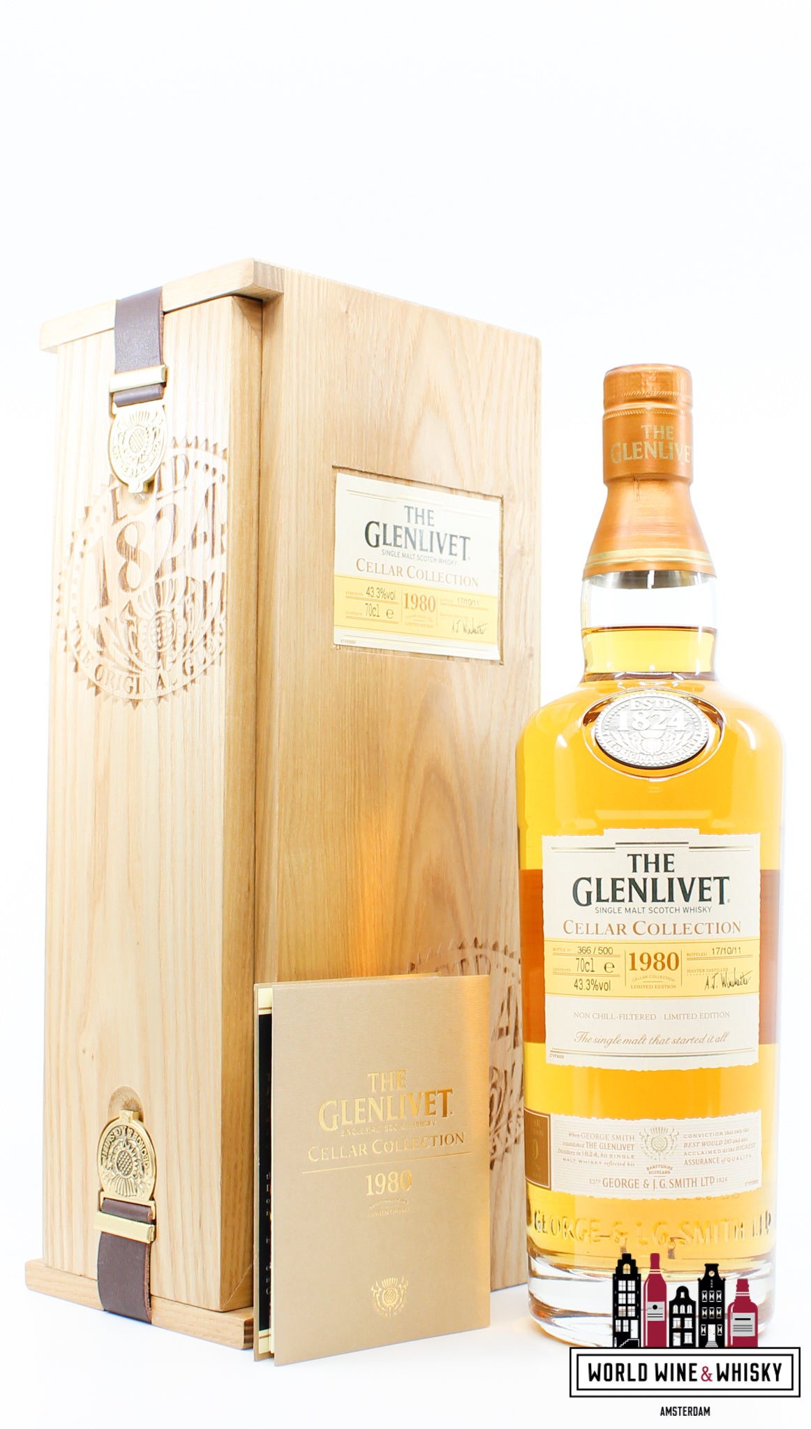 Glenlivet 31 jaar oud 1980 2011 - '80 Keldercollectie 43,3% (1 van 500)