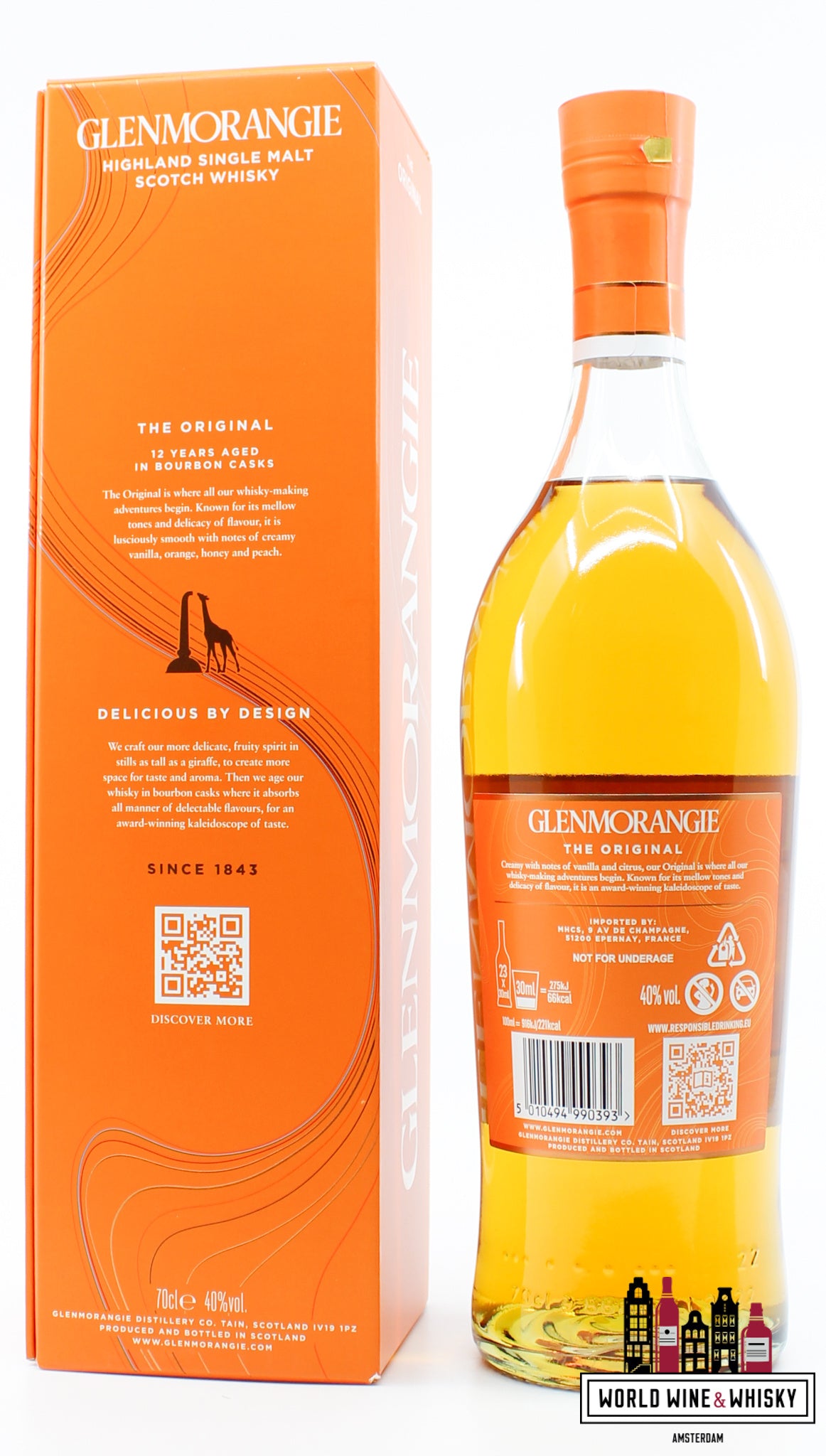 Glenmorangie 12 jaar oud 2024 - Het origineel 40%