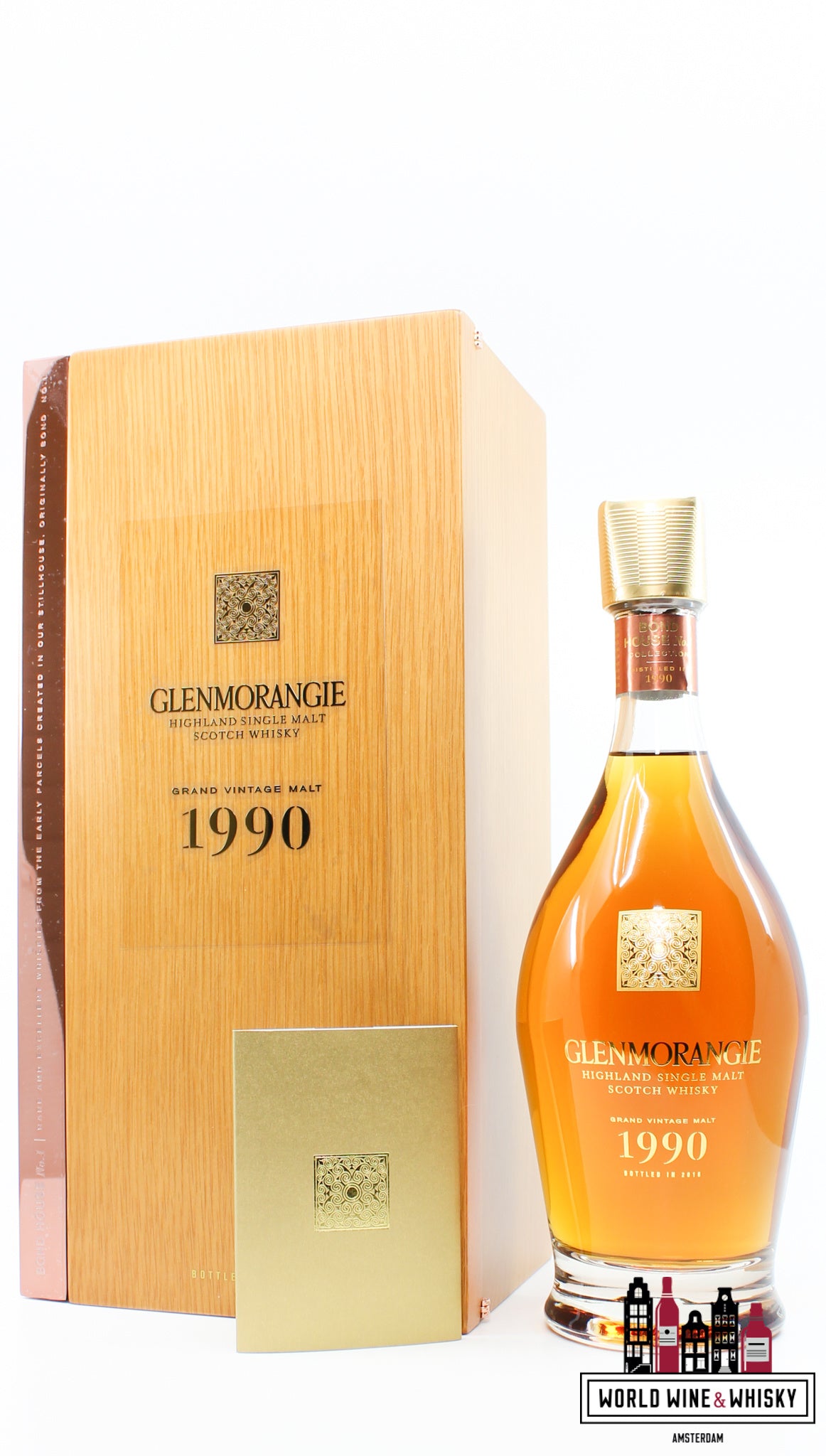 Glenmorangie 1990 2016 - Grand Vintage Malt - Bond House No. 1 Collectie 43% (1 van 5000)