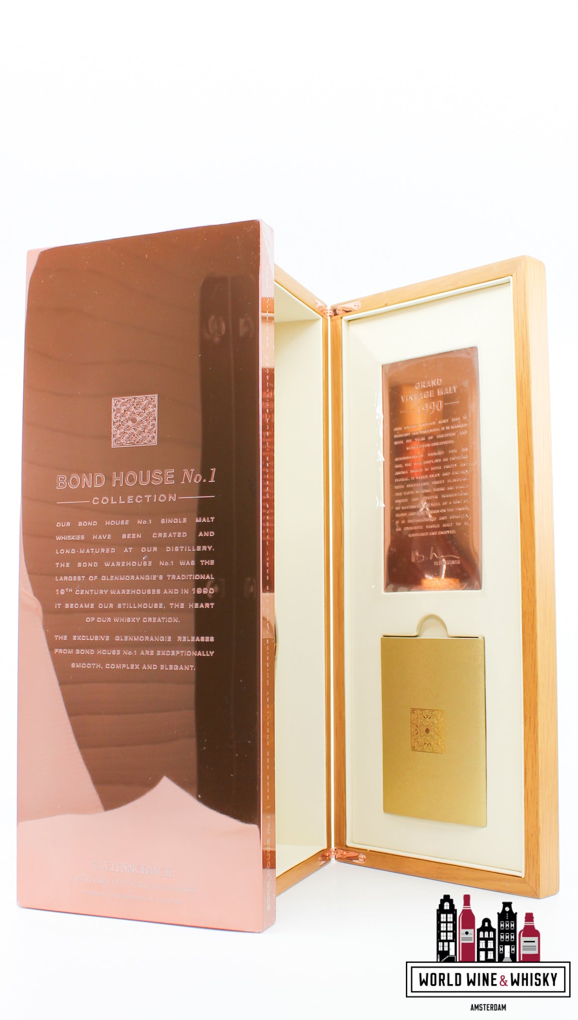 Glenmorangie 1990 2016 - Grand Vintage Malt - Bond House No. 1 Collectie 43% (1 van 5000)