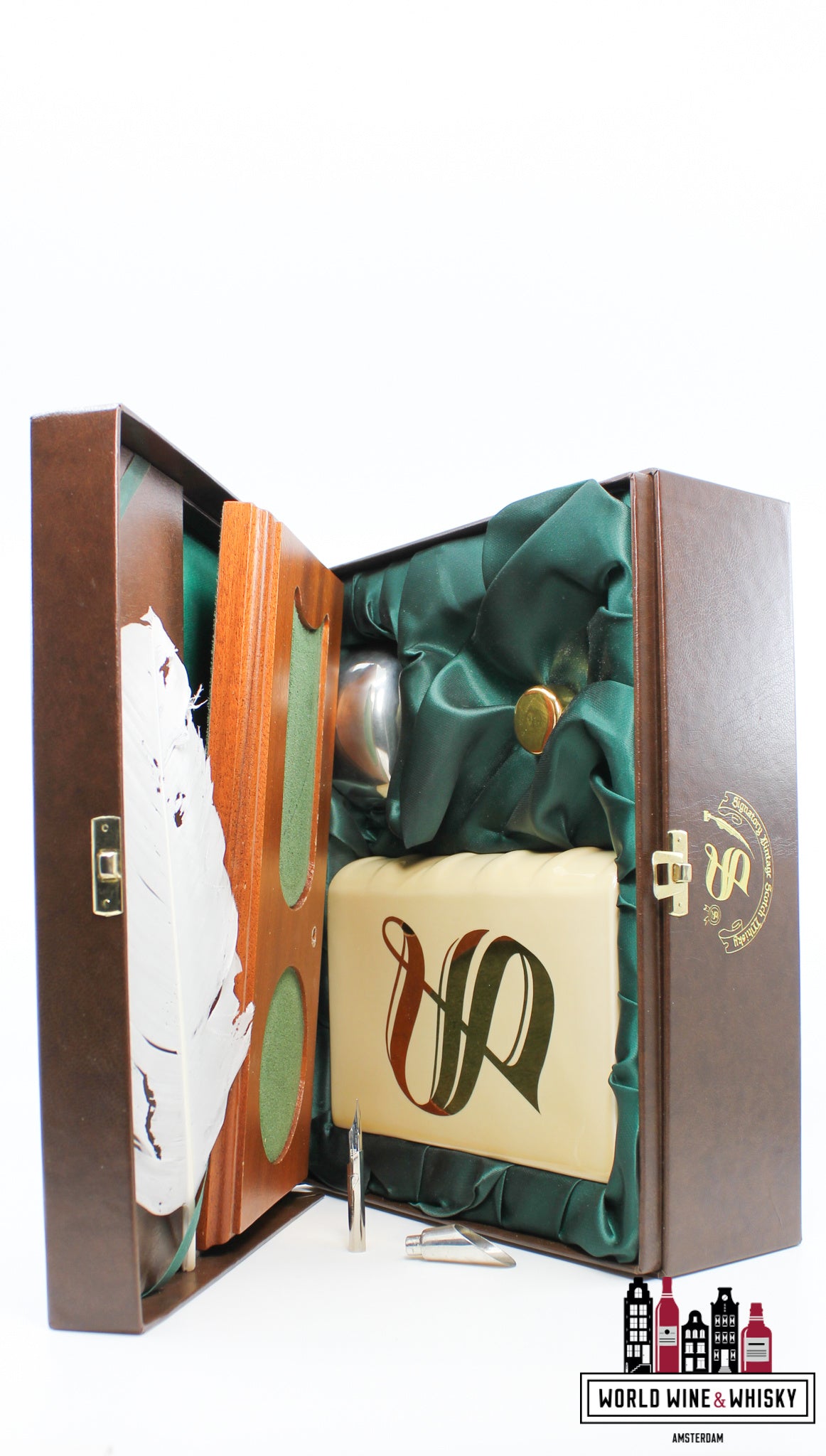 Glenrothes 12 Years Old 1982 - Keramisch boek - Signatory Vintage 43%