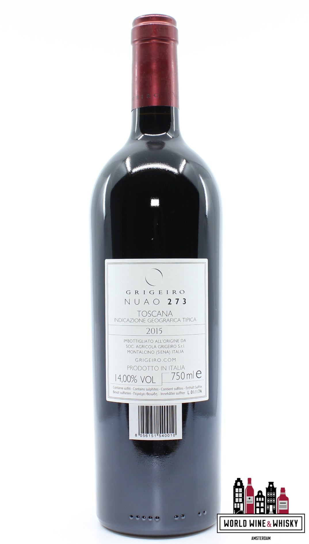 Grigeiro Nuao 273 2015 (1 van 4000 flessen)