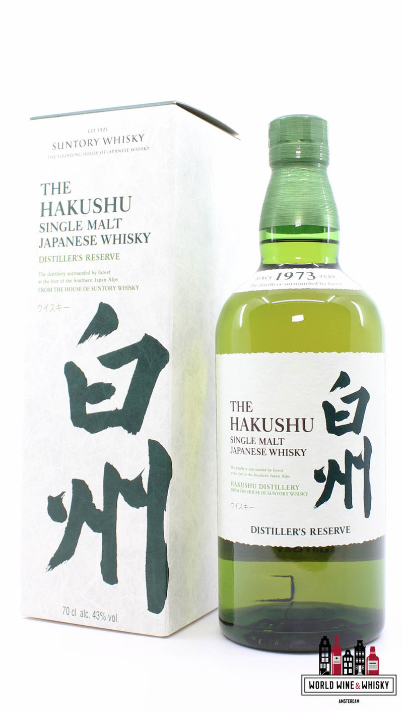 Hakushu Distiller's Reserve - Suntory Whisky - Japanse whisky 43%