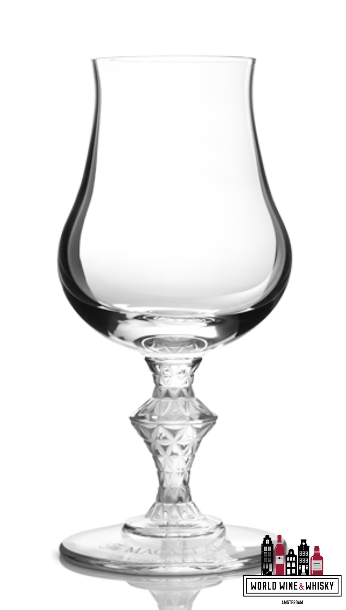 De Macallan in Lalique Crystal whiskyglas (origineel)