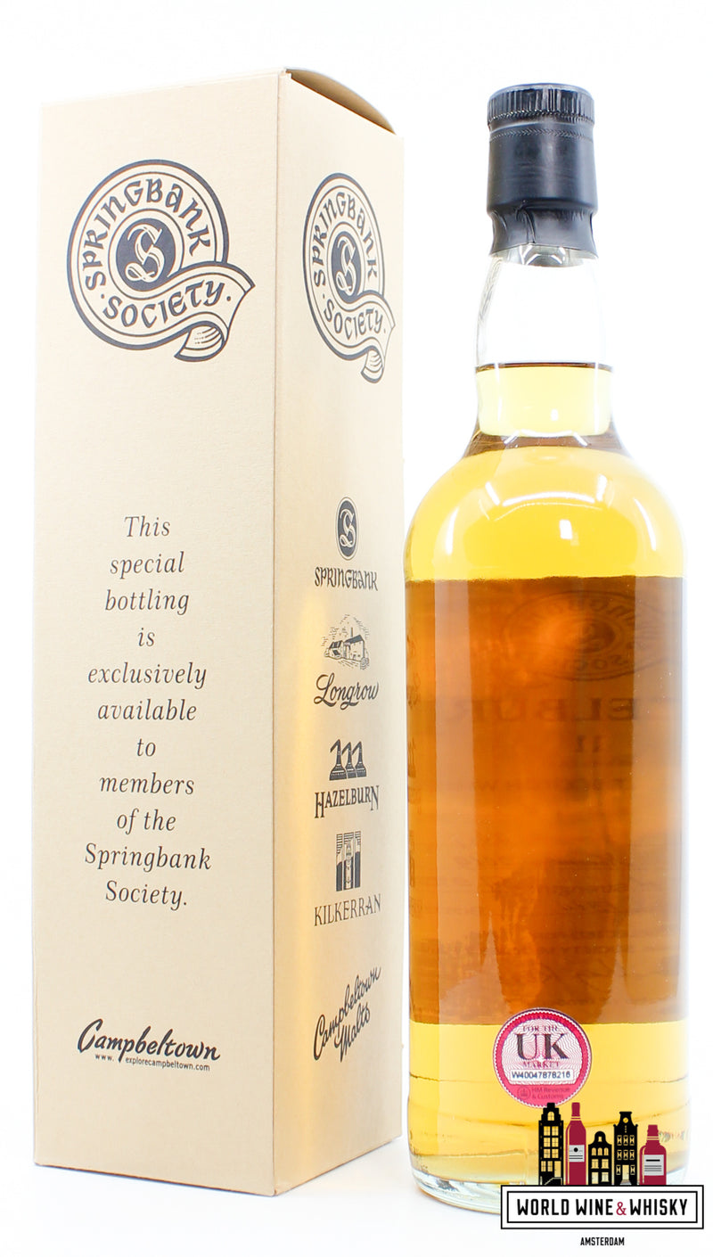 Hazelburn 11 jaar oud 2007 2019 - Society Bottling - Springbank 54,2% (1 van 1314)