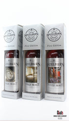 Hazelburn 8 Years Old 1997 2005 Eerste editie - Vat, mouterij en stills set 46% 700 ml (volledige set)
