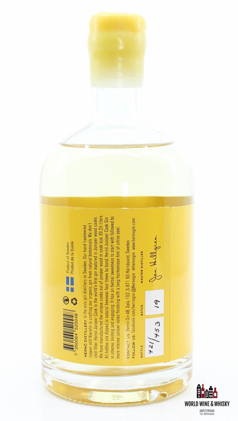 Hernö Juniper Cask Gin - Batch 19 - Gin uit Zweden 47% (1 van 453)