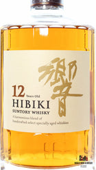 Hibiki 12 Years Old - Suntory Whisky 43% (in de paarse doos)