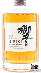 Hibiki 17 Years Old - Suntory Whisky 43% (in de paarse doos)