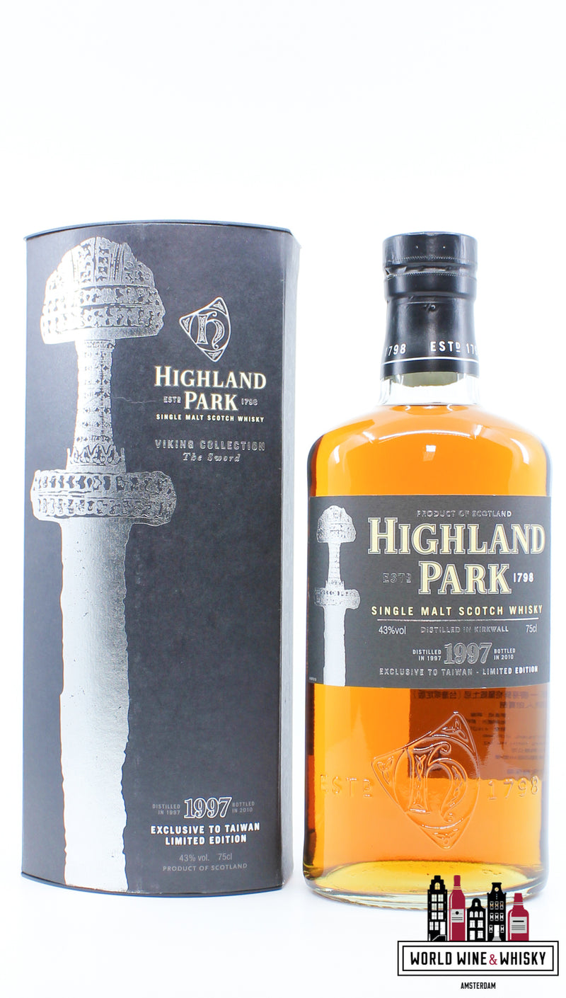 Highland Park 1997 2010 - Viking Collection / The Sword - Exclusief voor Taiwan 43% 750ml