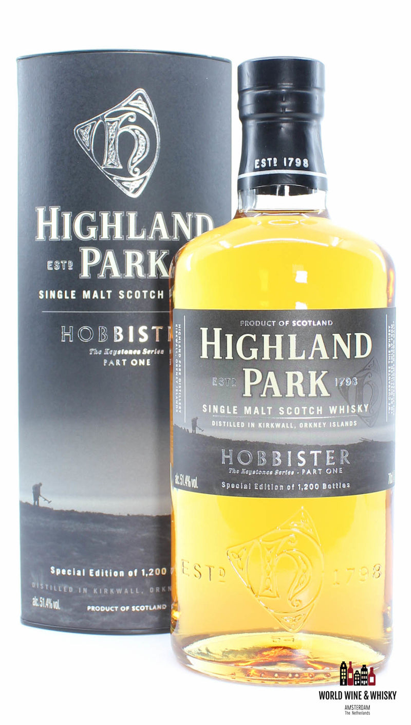 Highland Park Keystones-serie - Hobbister, Shiel, Quercus, Yesnaby en Hillhead (volledige set)