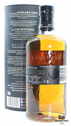 Highland Park Keystones-serie - Hobbister, Shiel, Quercus, Yesnaby en Hillhead (volledige set)