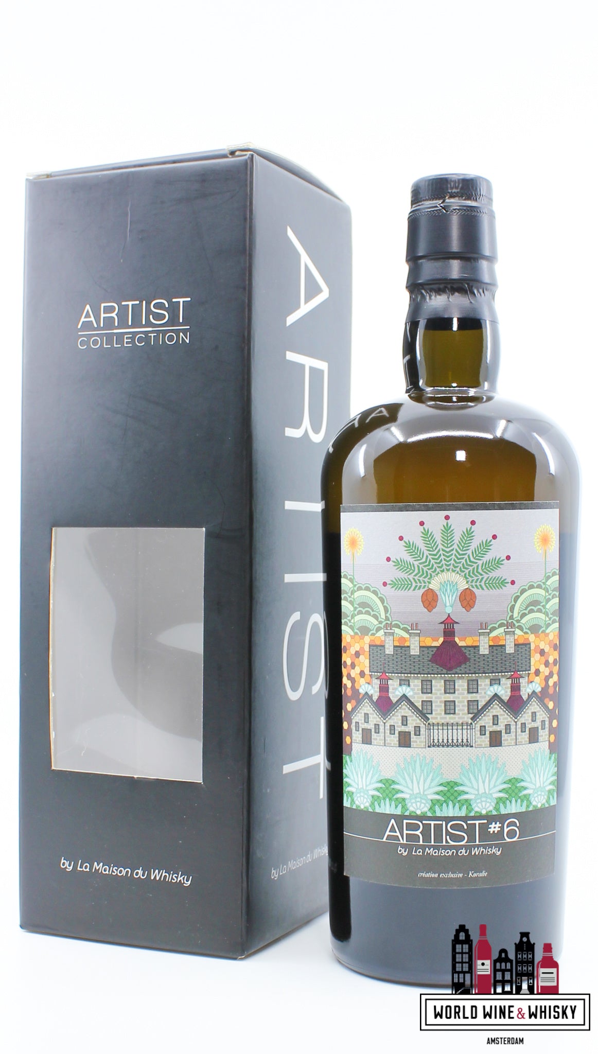 Highland Park 'Over 25 Years Old' 1989 2016 - Kunstenaar #6 - Vat 10526 - LMDW 43,4% (1 van 240)