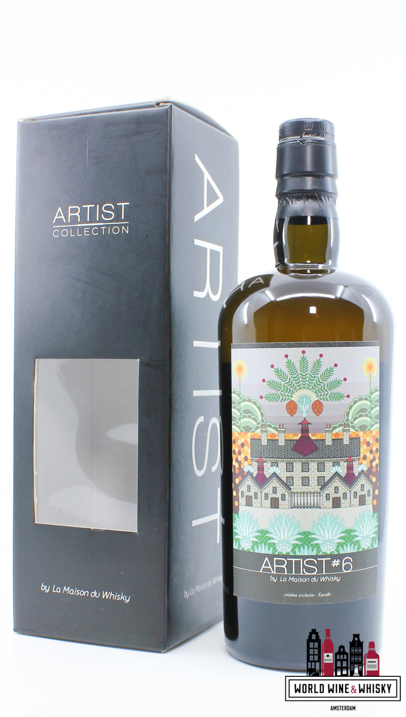Highland Park 'Over 25 Years Old' 1989 2016 - Kunstenaar #6 - Vat 10526 - LMDW 43,4% (1 van 240)