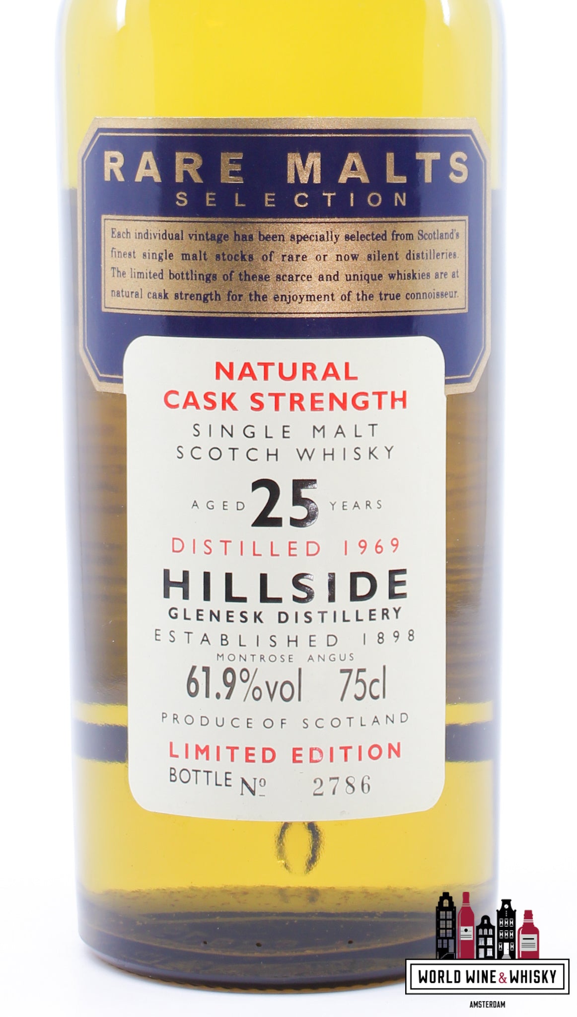 Hillside 25 Years Old 1969 1995 Rare Malts Selection 61,9% 750ml (in kartonnen doos)