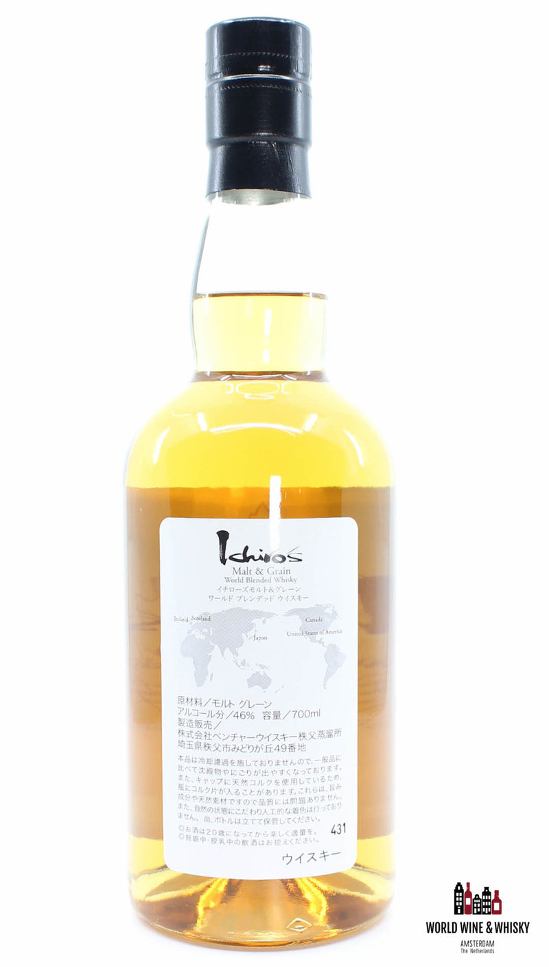 Ichiro's Malt &amp; Grain - World Blended Whisky - Chichibu Distillery 46%