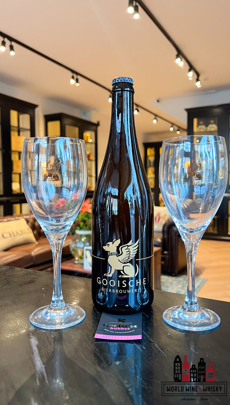 Gooische Bubbel - Champagnebier uit 't Gooi 9% giftset (Gooische Bierbrouwerij)