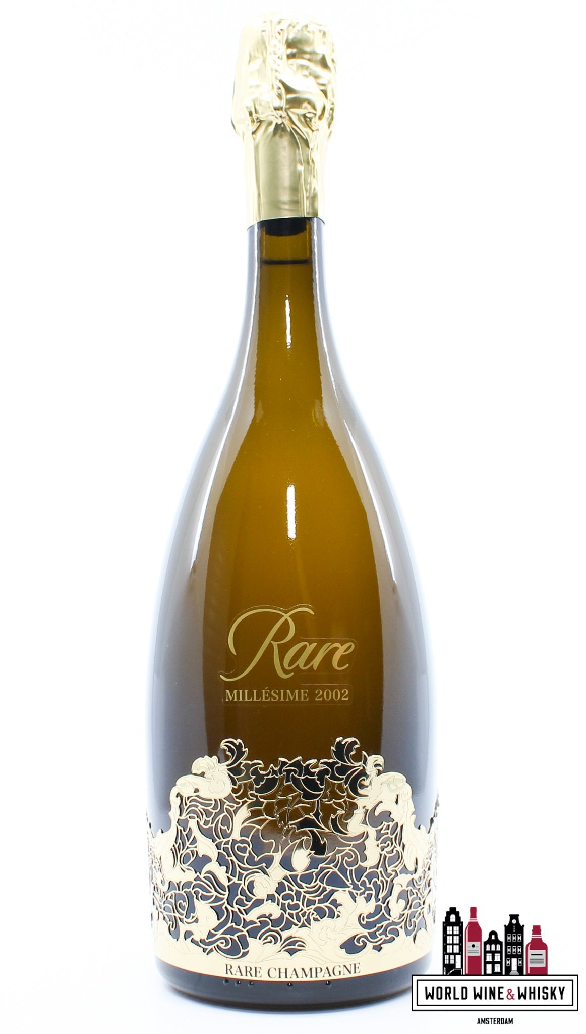 Piper-Heidsieck Millesime 2002 Rare - Champagne Brut - Gold Edition (in luxe koffer)