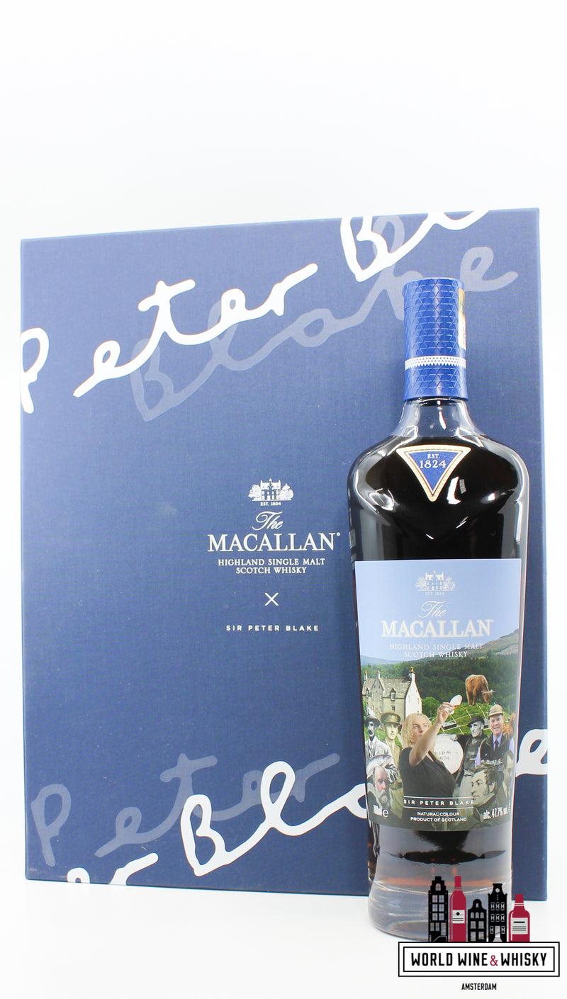 Macallan 2021 - Sir Peter Blake - Een landgoed, een gemeenschap en een distilleerderij 47,7% (nieuw)