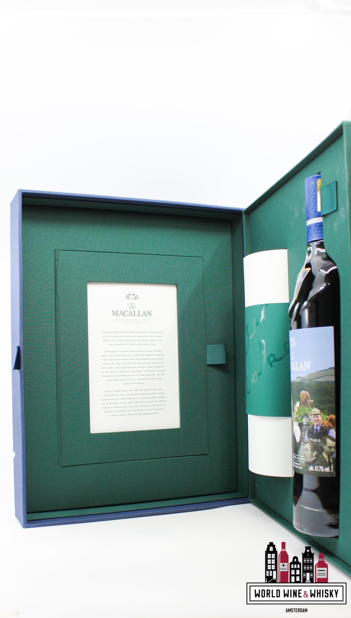 Macallan 2021 - Sir Peter Blake - Een landgoed, een gemeenschap en een distilleerderij 47,7% (nieuw)