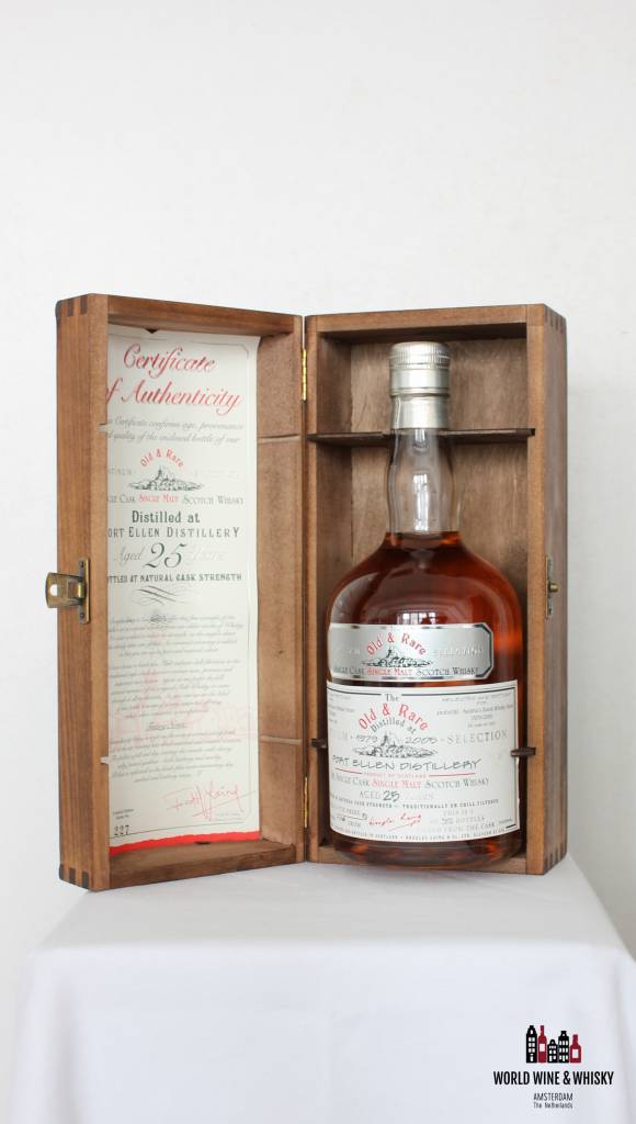 Port Ellen 25 jaar oud 1979 2005 Douglas Laing - Oud &amp; zeldzaam - De platina selectie 57,1%