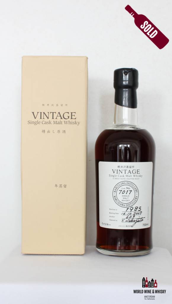 Karuizawa 28 Year Old 1985 2009 cask 7017 60.8%