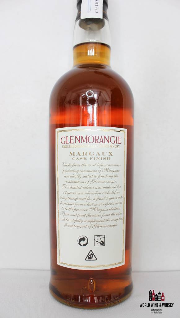 Glenmorangie 18 jaar oud 1987 2006 Margaux Cask Finish 46%