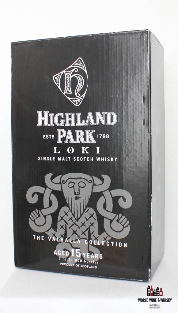 Highland Park Loki 15 Years Old 2013 - Valhalla Collection 48,7% (1 van 21000)
