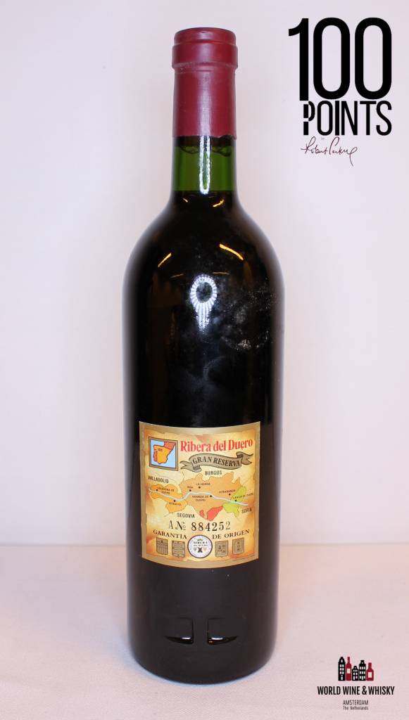 Vega-Sicilia Unico Ribera del Duero 1962 (100 Parker-punten)