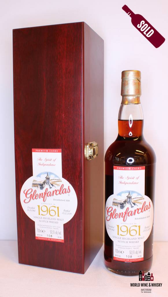 Glenfarclas 48 jaar oud 1961 2009 Premium vaten - Vat 3052 &amp; 2053 50,5%
