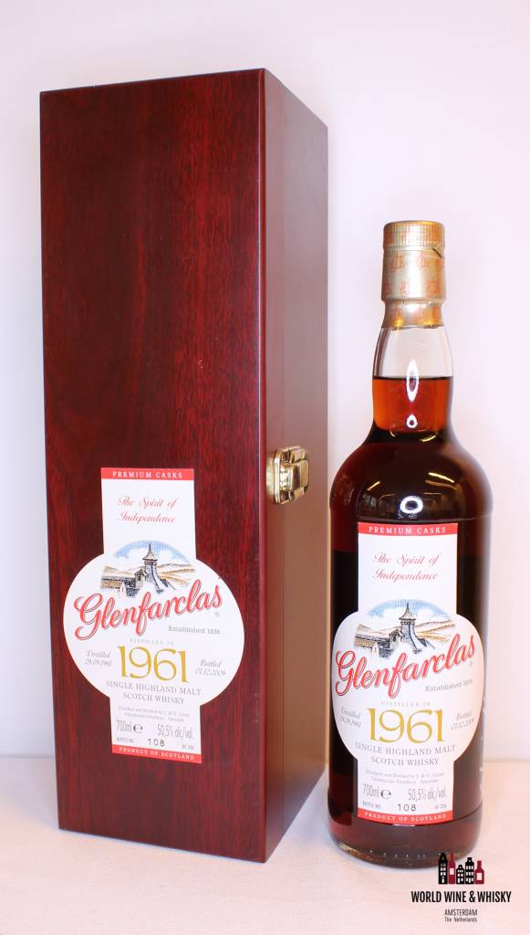 Glenfarclas 48 jaar oud 1961 2009 Premium vaten - Vat 3052 &amp; 2053 50,5%