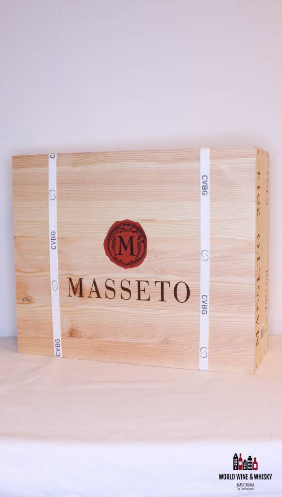 Tenuta dell' Ornellaia Masseto 2014 (OWC van 3 flessen)