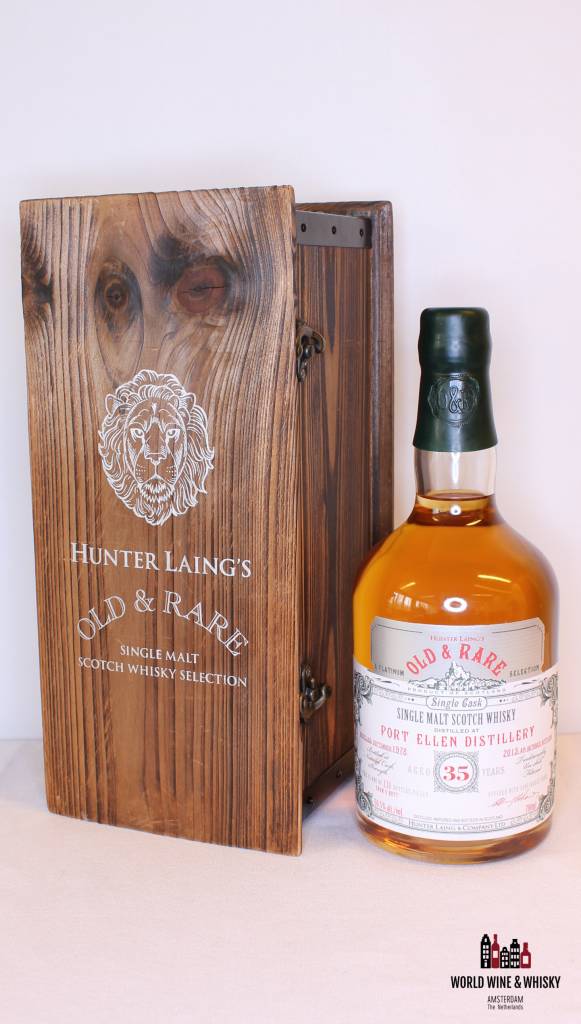 Port Ellen 35 jaar oud 1978 2013 Hunter Laing - Oud en zeldzaam - Een platina selectie 56,5%