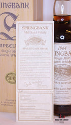 Springbank 1964 Privébotteling voor Lateltin Lanz Ingold 100-jarig jubileum 46%