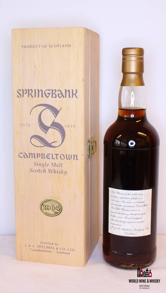 Springbank 1964 Privébotteling voor Lateltin Lanz Ingold 100-jarig jubileum 46%